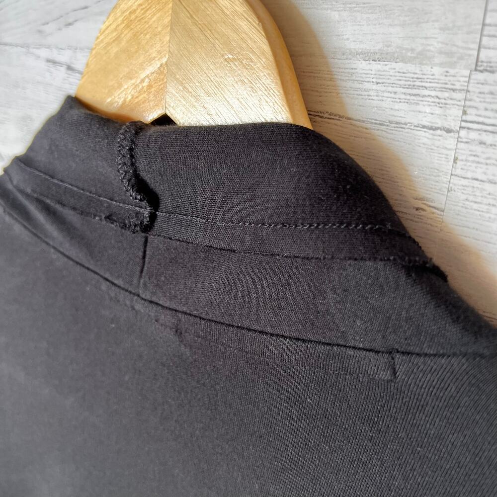 Pact Cardigan Womens Size XS/S Black Open Front 100% Organic Cotton Pockets - Picture 14 of 16